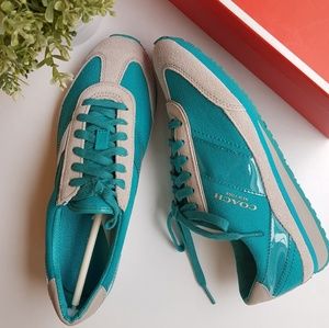 COACH Mae Canvas Sneakers